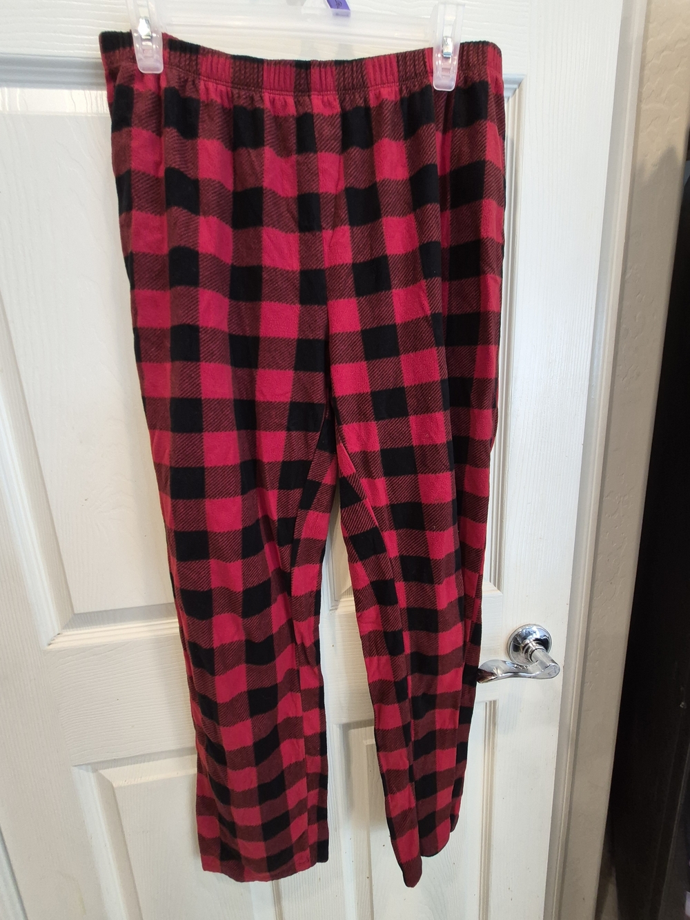 Red and Black Buffalo Plaid Lounge Pants
